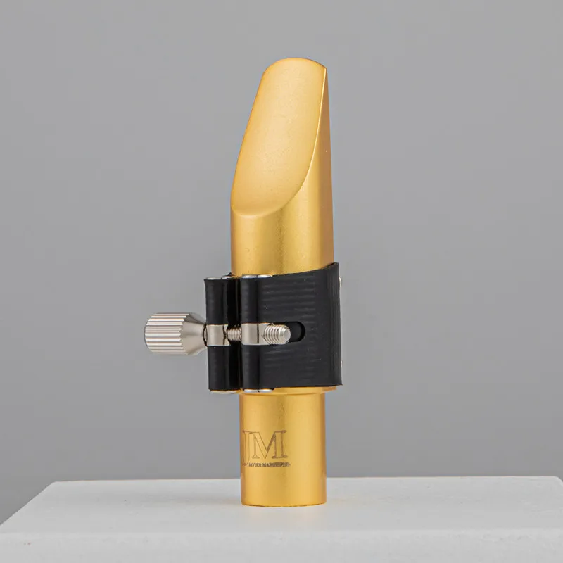 High Quality Professional Tenor Soprano Alto Saxophone Metal Mouthpiece Gold and Sliver Plated Pieces Accessories Size 56789