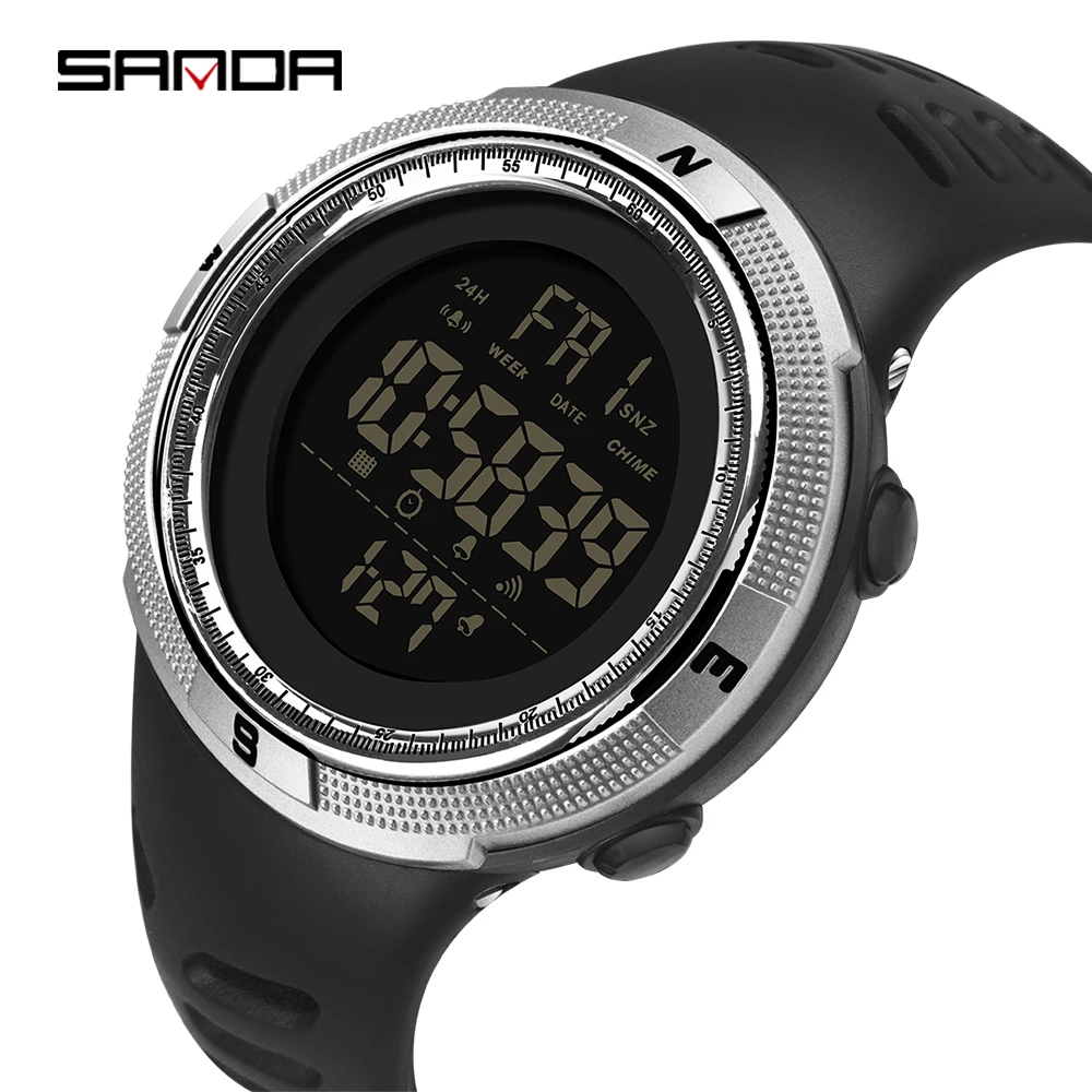 Sanda New G Style Shock Men Military Display Wristwatch Casual Digital Sport Watch Chronograph Alarm Waterproof Quartz Watches