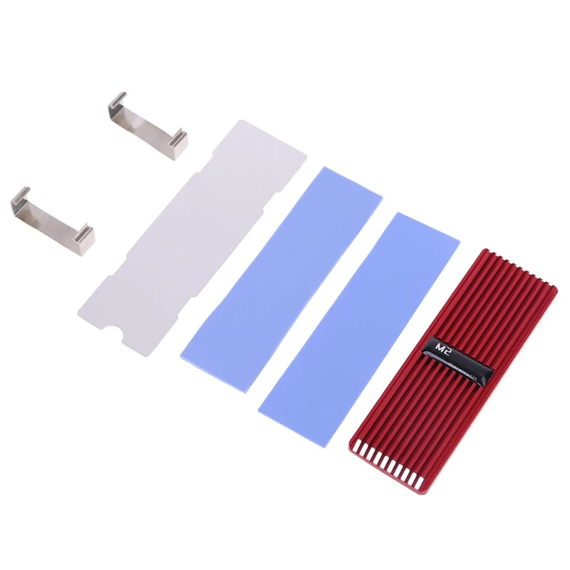 M.2 SSD NVMe Heat Sink Heatsink M2 2280 SSD Hard Disk Aluminum Heat Sink untuk PC