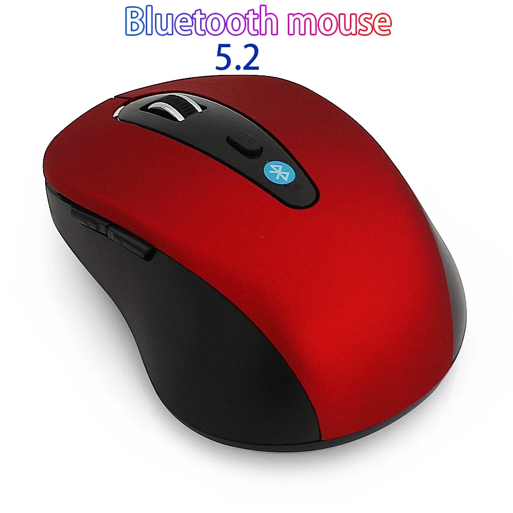 Wireless Bluetooth Mouse 2.4GHz PC Gaming Mice 1600DPI Adjustable Ergonomic Mouse for Laptop/ PC Computer