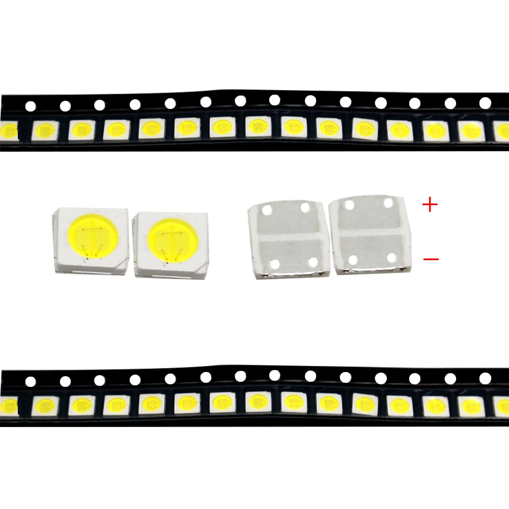 TKDMR-retroiluminación LED JF de alta potencia, 2W, 100, 6V, corriente de 250MA, temperatura de Color, 3030-10000 k, para aplicación de TV Lcd,