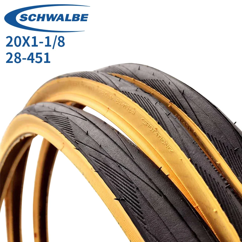 シュワルベ ワン 20インチ 28-406 タンカラー 2本 SCHWALBE aa993a92876b3e02f6b6d7d04df0f0