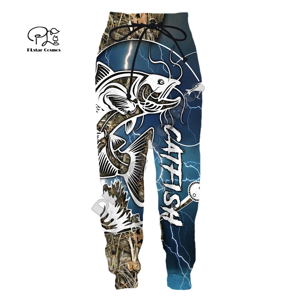 

Animal MaHi Trout Walleye Fishing Fisher Camo Men/Women Streetwear 3DPrint Harajuku Funny Jogger Sweatpants Trousers Pants A1