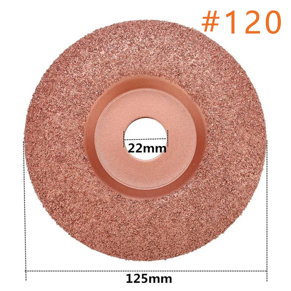 125mm Diameter 22mm Bore Wood Carving Disc Angle Grinder Disc Tungsten Carbide Shaping Dish Wood Shaping Disc