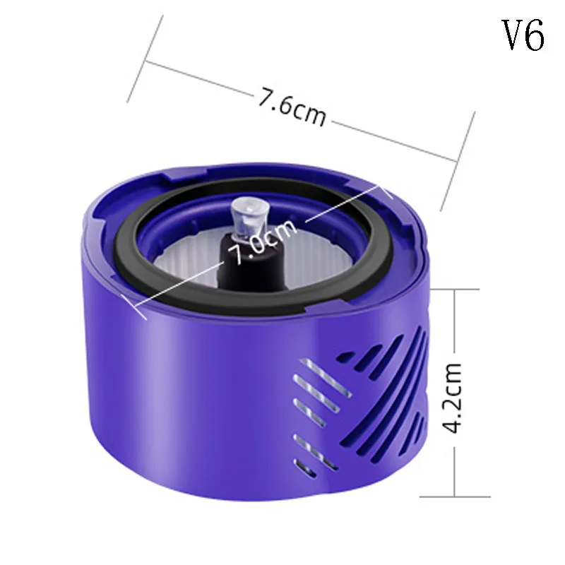 ل Dyson V6 V7 V8 V10 Sv12 V11 Sv14 hepa تصفية قابل للغسل اكسسوارات المطلق جهاز آلي لتنظيف الأتربة استبدال قطع الغيار