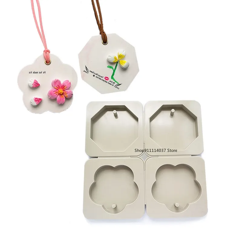 Molti stili candele di soia fai-da-te Aroma cera Tablet stampo in Silicone fiori secchi fatti a mano Aroma compresse di cera stampi per sapone in