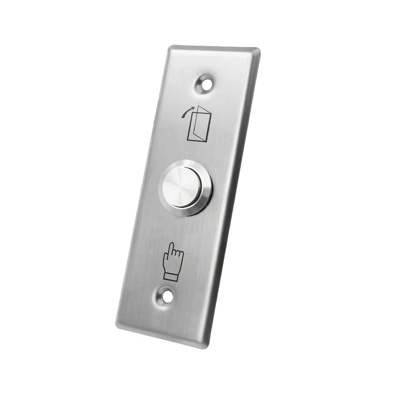 IP67 Waterproof Stainless Steel Door Exit Button Release Push Switch Panel Exit Button DC 12V Switch NO NC COM