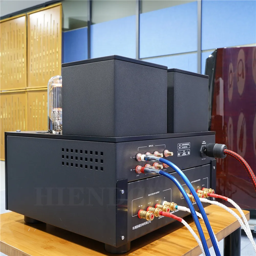 K-037 LineMagnetic LM-219IA Plus مضخم طاقة أنبوبي متكامل 300B دفع 845 فئة أ 24 واط * 2 وضع المضخم المسبق التبديل #5