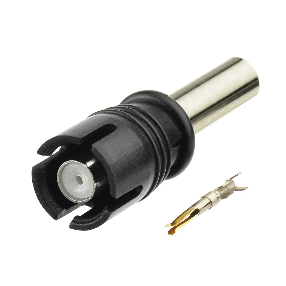 Eightwood RAKU RAST II 2 Male and Female 1 Set Car Radio Aerial Antenna Connector Crimping LMR-195 RG-58 Coaxial Cable Interface