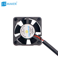 JGMAKER A3S A5 A5S Printer 3D Printer Extruder 2 fans Turbo Cooling Square Fan With Cable No Metal Sheet jgaurora