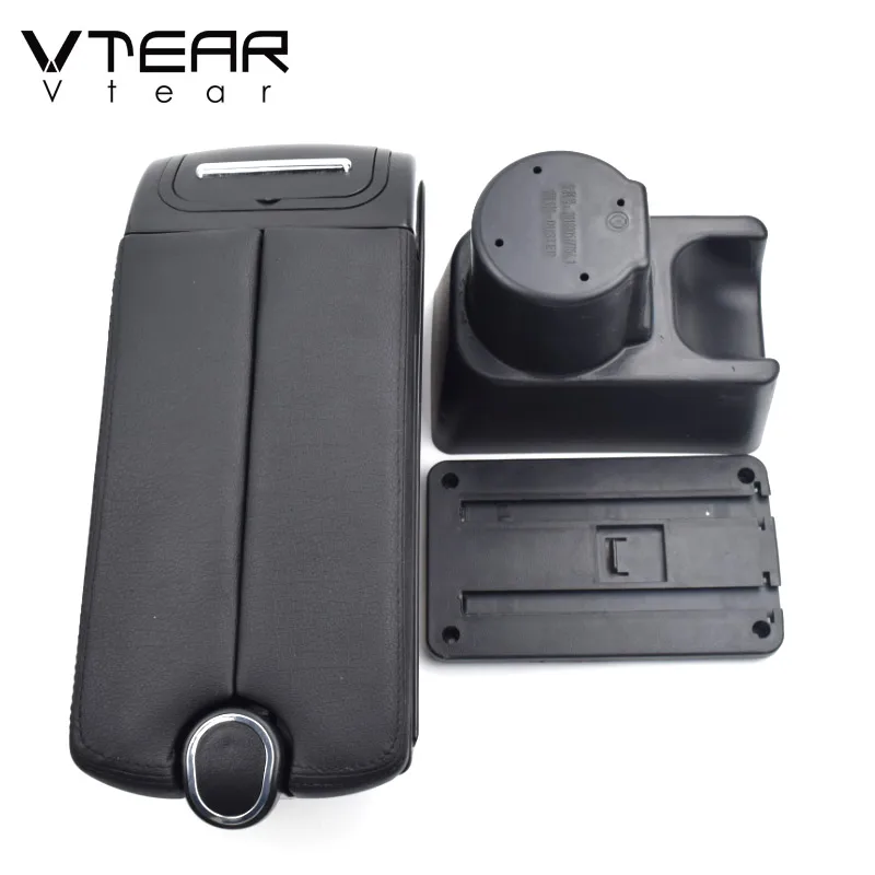 Vtear For Renault Duster Armrest Interior Center Console Storage Box Arm Rest Car-styling Decoration Accessories Parts Organizer