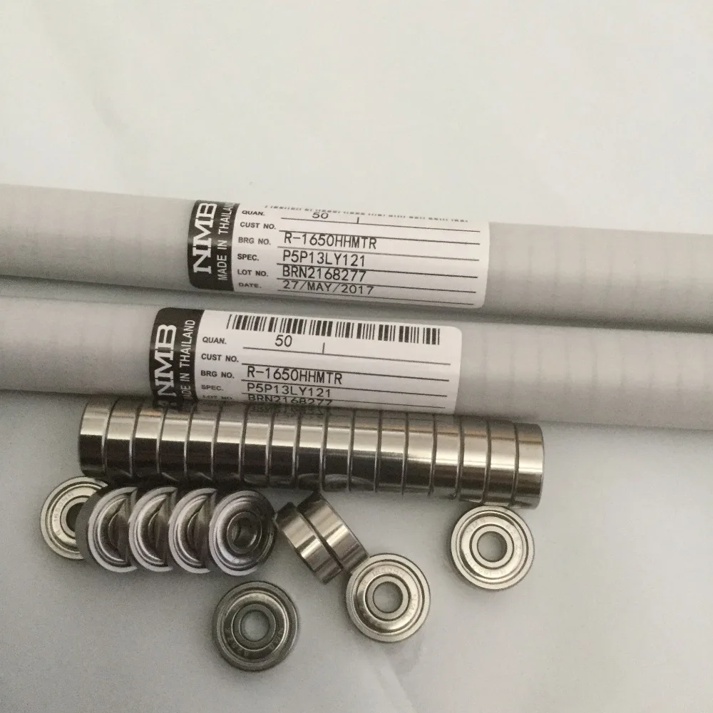 50 Stück NMB Minebea 625ZZ R-1650HH Hochgeschwindigkeits-Miniatur-Kugellager 5x16x5mm Drahtgeschnitten 1650 625 5*16*5 für Präzisionsanwendungen – Detail 4
