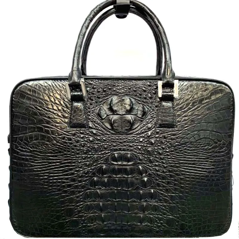 

fanzunxing Crocodile bag man bag men handbag leather man business bag one shoulder bag crocodile bag men briefcase