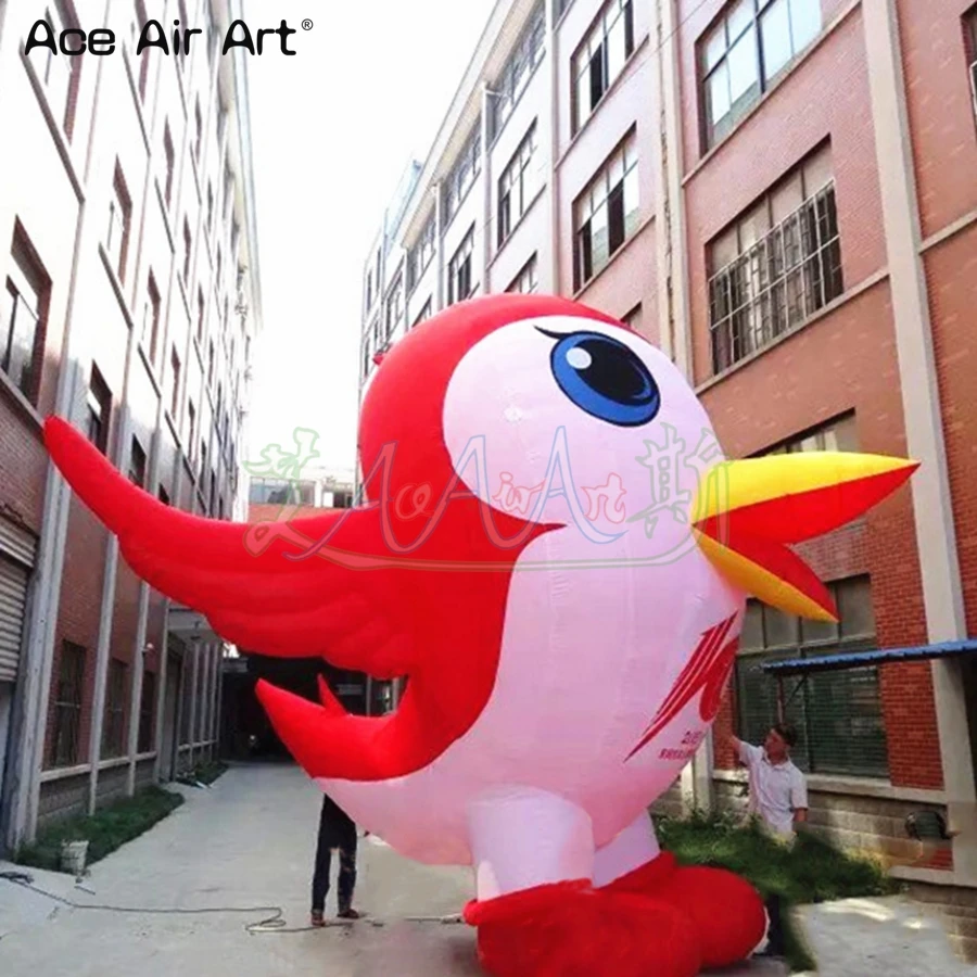 

2022 Newest Inflatable Little Bird /Red Inflatable Animal Replica For Outdoor Advertising/Event Promotion Made By Ace Air Art