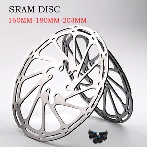 SRAM AVID 160MM 180mm 180mm 203mm 203mm Phanh tay phanh thủy lực với 6 miếng phanh T25 T25 cho xe đạp leo núi MTB 10 Đĩa bán hàng chính SRAM 160 - №6