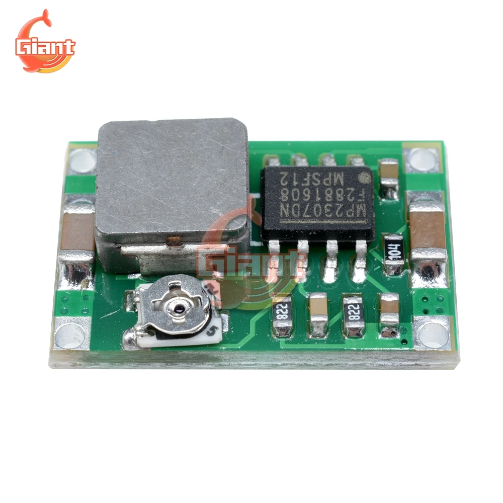 DC-DC Mini360 Buck Converter Step Down Module Board 4.75V-23V to 1V-17V Adjustable 3A MINI 360 Voltage Regulator 5V Power Supply