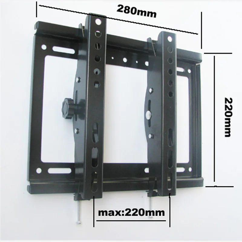 23 inch 32inch 37inch tiltable lcd tv wall mount swivel led tv bracket shelf