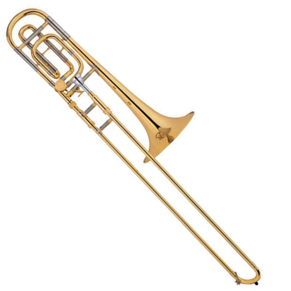 Popular grade gold lacquer Tenor  Trombone Tuning Slide