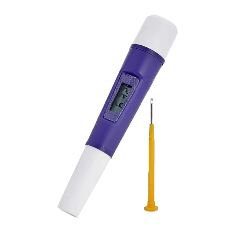 

PH037 Waterproof pH Meter 0-14PH Digital Water Quality Monitor Tester for Pools Drinking Water Aquariums ATC Electrode Sensor