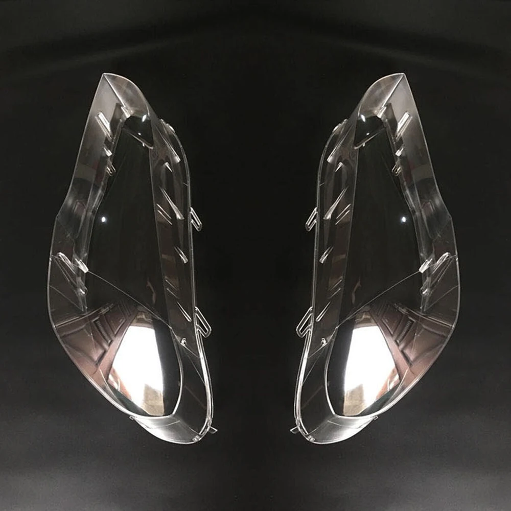 Car Front Headlight Cover Lens Glass Headlamps Transparent Lampshade Lamp Shell Masks For BMW X5 E70 2007-2013