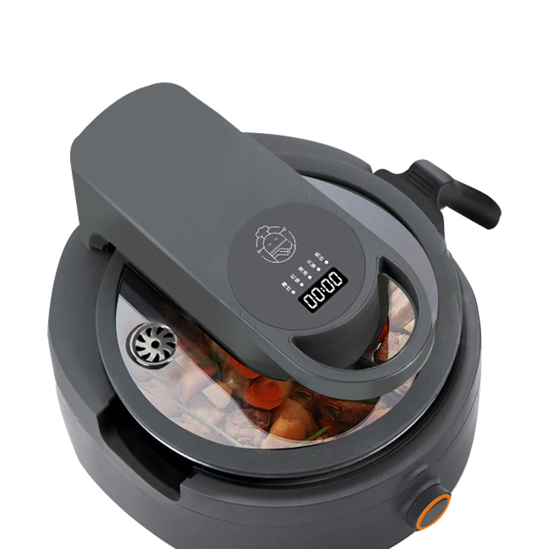 CJ-A9 220V Intelligent Cooking Machine, Food Mixer, Frying, Simmering, And Cooking Separate Non-stick Pan, Easy to Clean 3.5L