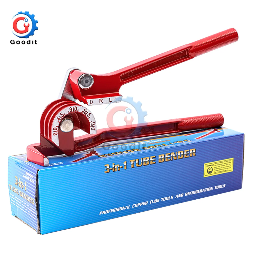 6 8 10mm Metric Brake Line Brass Copper Tube Pipe Manual Bending Tool Type Fuel Brake Pipe Bender Bender Hand Tool