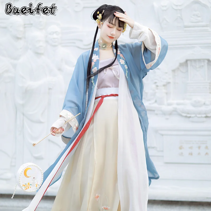 

Ancient Costume Clothes Tang Dynasty Hanfu Women Fairy Dress Han Dynasty Princess Dancewear National Hanfu Outfit Stage Dress