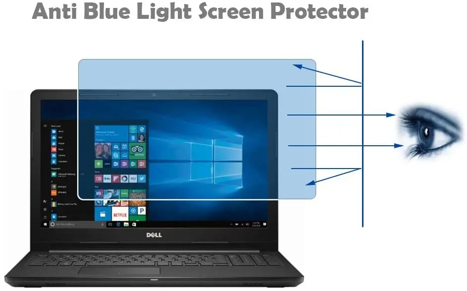 2X Ultra Clear / Anti-Glare / Anti Blue-Ray Screen Protector Guard Cover for Dell XPS 9550 9560 15.6