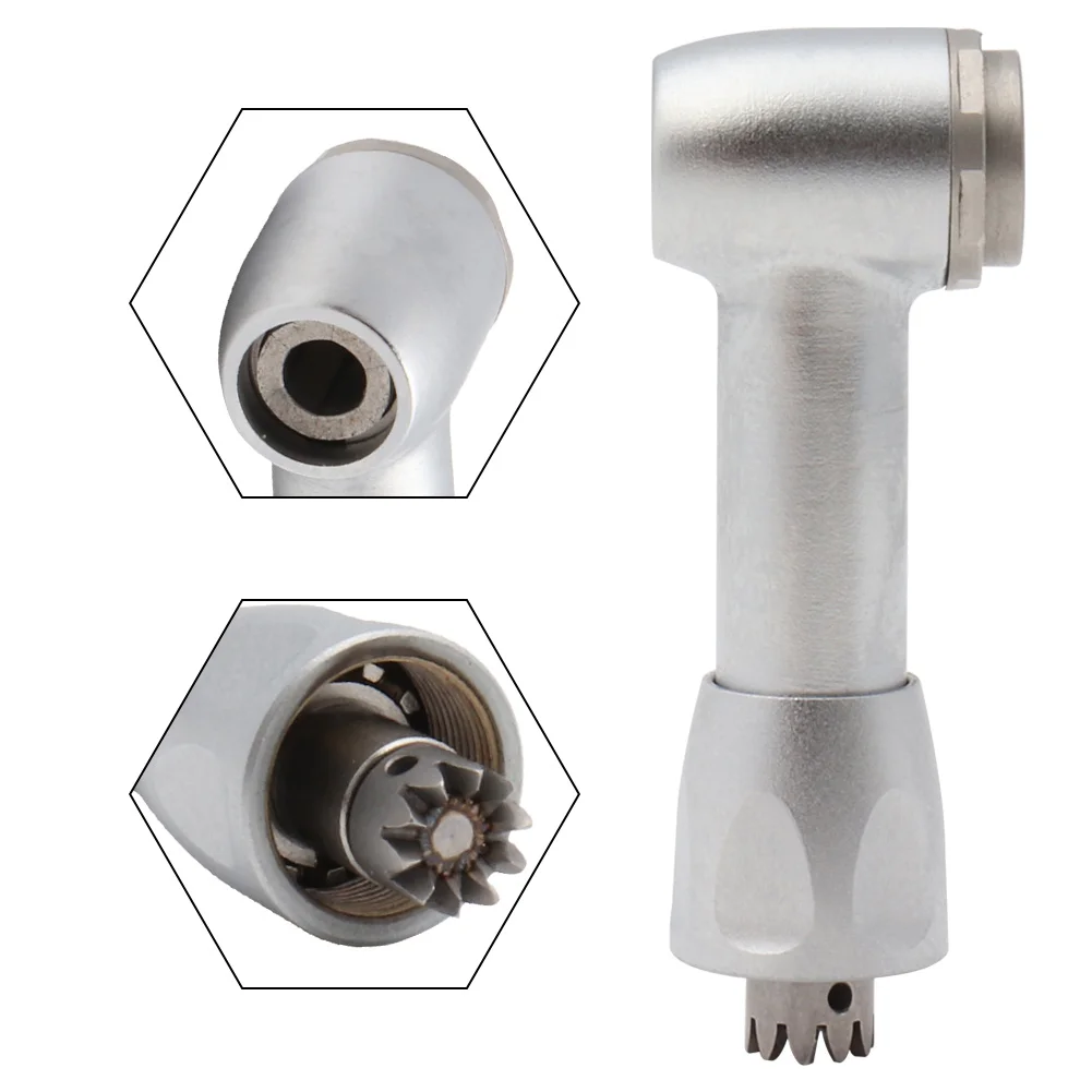 

Contra Angle Head fit BODE Dental Low Speed Handpiece Contra Angle Handpiece Push Botton 10:1 Dental Handpiece 124C-10