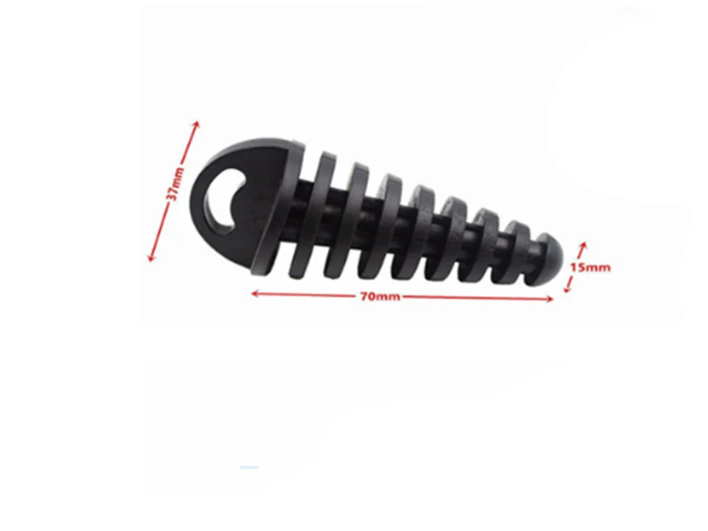 Motorcycle exhaust pipe muffler plug to clean waterproof for Kawasaki KX250F KX450F KLX450R KLX125 KX65 KX80 85 KX125 KX250