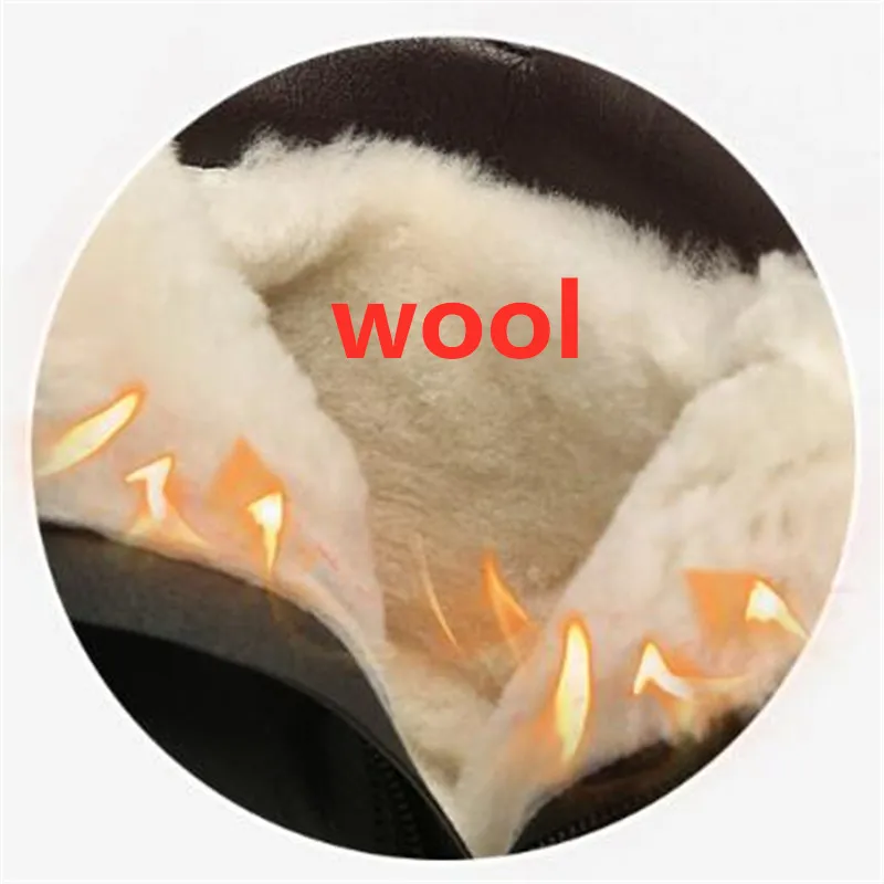 New Exquisite Embroidery Top Cowhide Plush / Wool Boots Flat Soft Sole Comfort Winter Shoes Woman Boots Fashion Ankle Boots