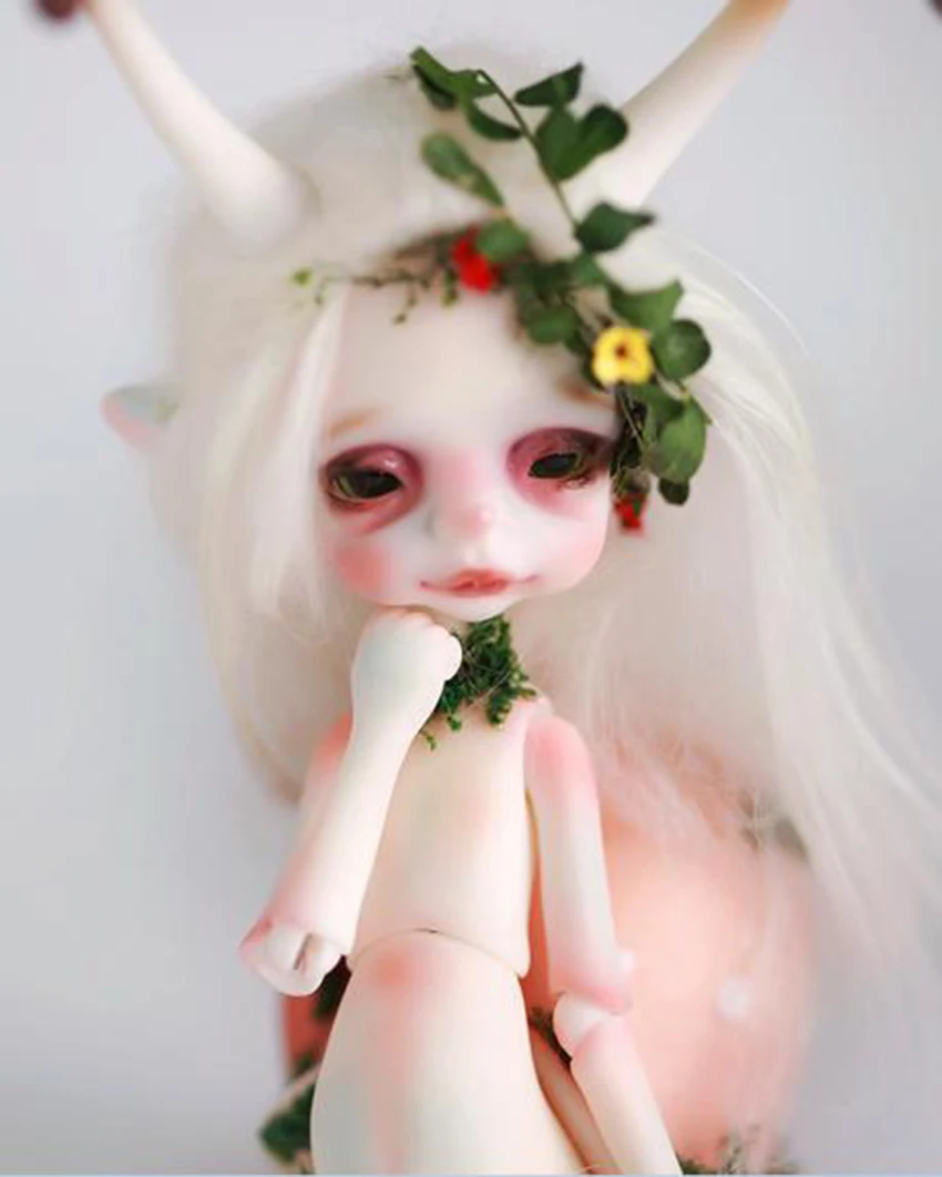 BJD SD Doll 1/8 little snail A birthday present High Quality Articulated puppet Toys gift Dolly Model nude Collection