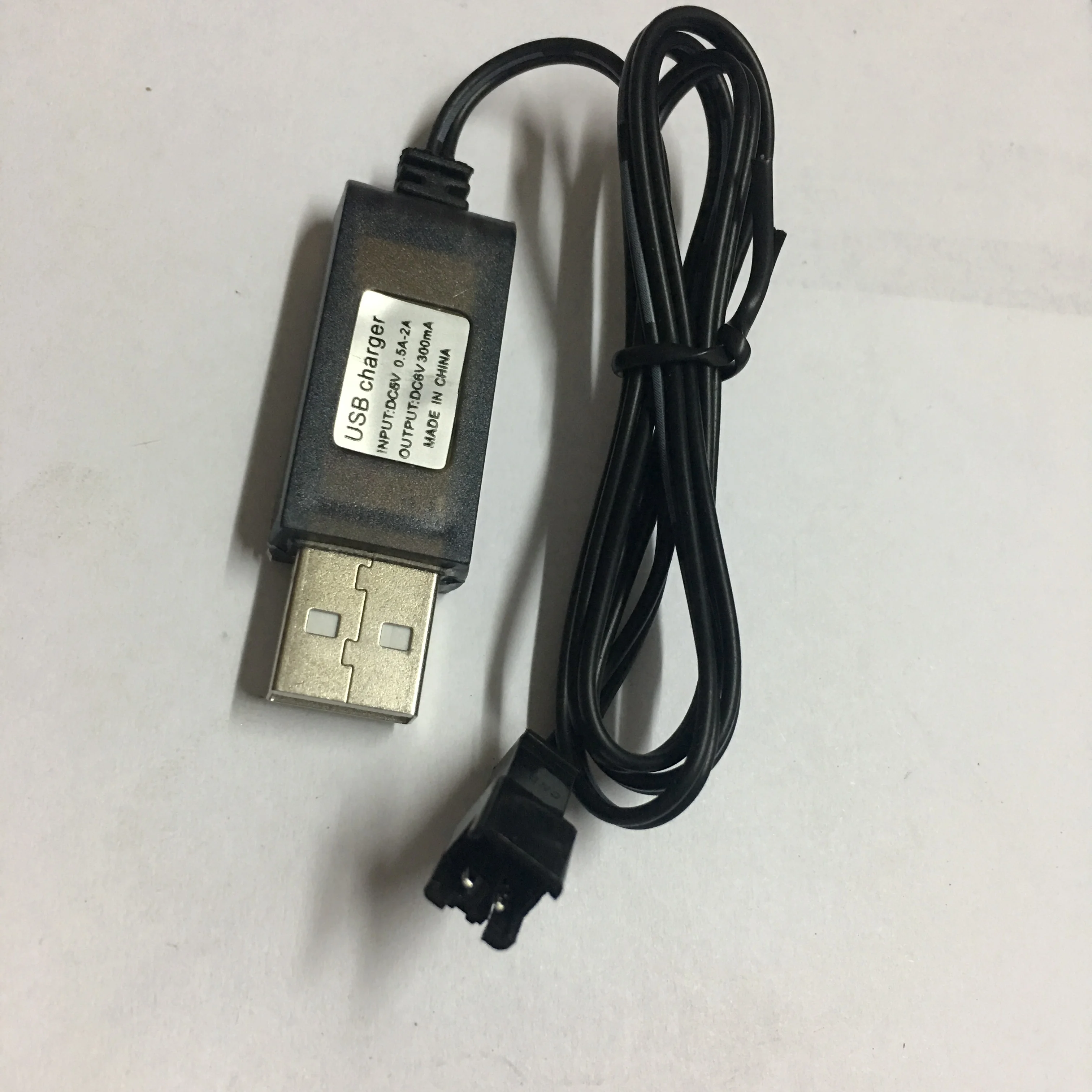 Upgraded 7.4V 500mAh 15C Battery SM Plug & USB Charging Cable For Fy001 Fy002 RC Car Spare Parts