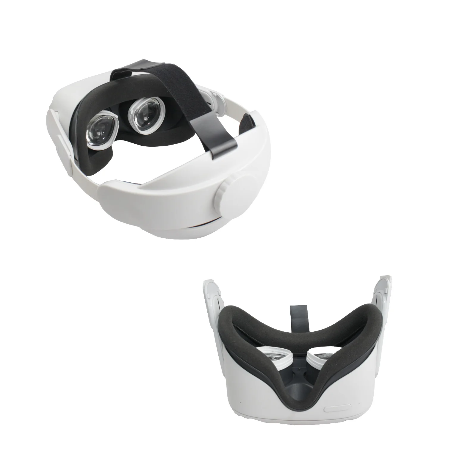 الإطار ل كوة كويست 2 امتصاص المغناطيسي و الضوء الأزرق الوقاية من قصر النظر سهلة التركيب و تفكيك.