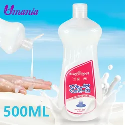 Lubrificante Feminino Butt para Mulher Creme Sex Capacity Viscous Lube Water Based Oil Lubricanton para masturbador Anal com esperma Lubrificante japonês para sexo 200ml/300ml/500ml, sêmen sexual, lubrificante viscoso