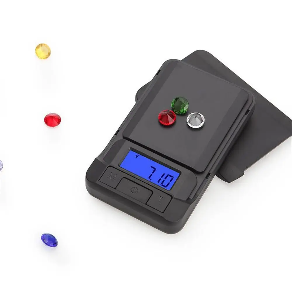 Mini ABS High Precision 200g/0.01g 500g/0.01g 300g/0.01g 100g/0.01g Electronic Scale 500g/0.1g Digital Pocket Scale