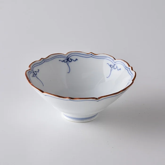 Spot has imported from Japan field burning YingLao grain small bowl bowl pozzo see  Lin burning kiln hand-painted dishes