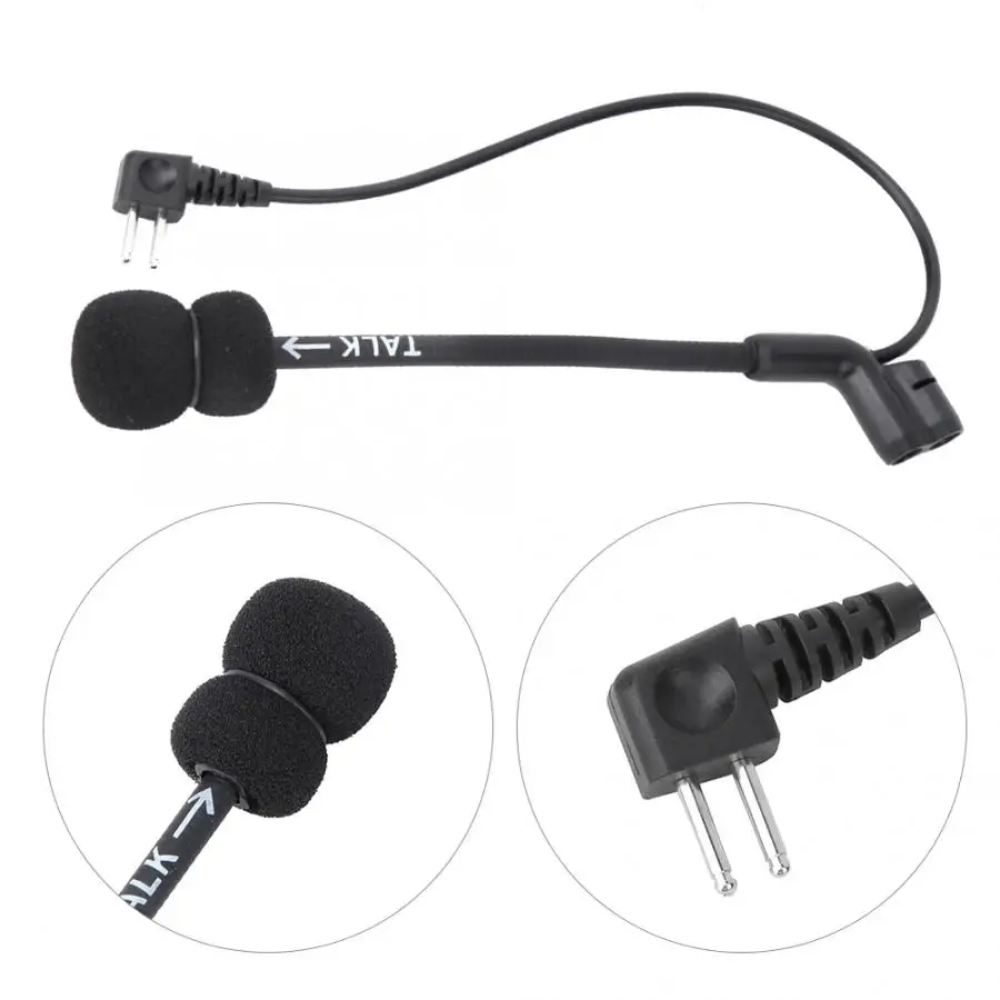 TAC-SKY Tactical Headset Comta Ii Headset Replacement Accessories Microphone, Microphone Sponge Cover, Battery Cover