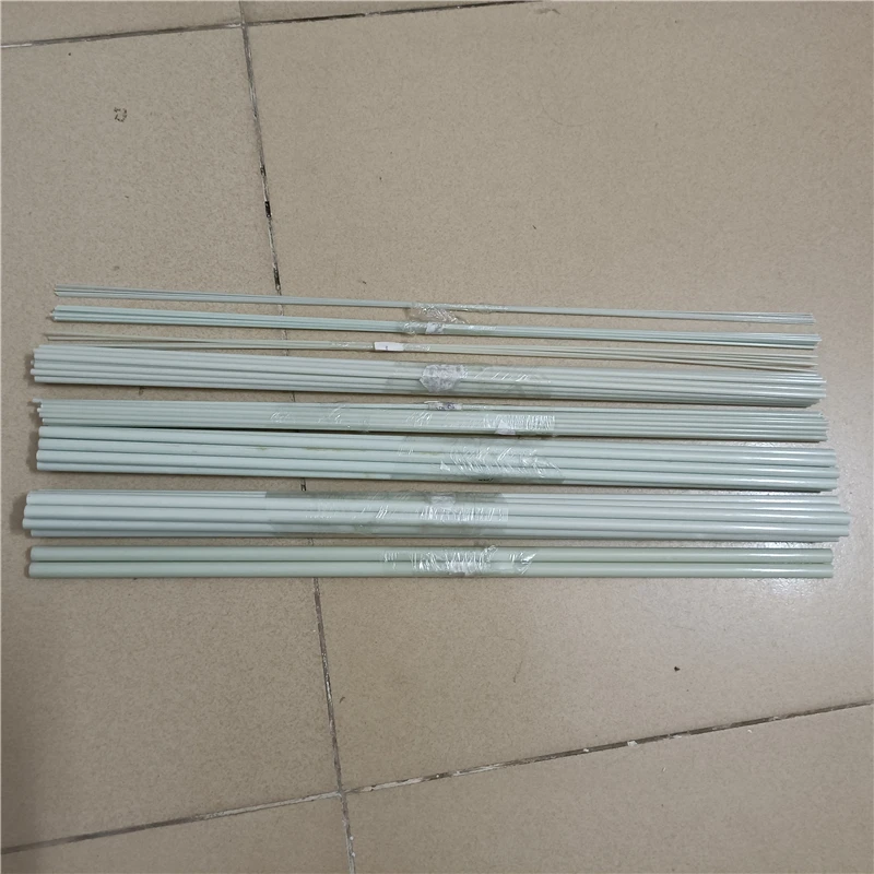 

Customized White Glass Fiber Rod 3mm 4mm 5mm 6mm Solid Fiberglass Bar Length 500mm