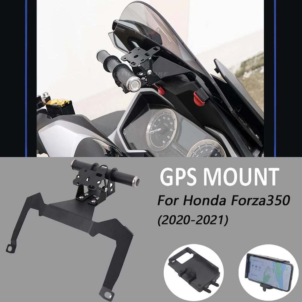 

2020 2021 Motorcycle Accessories Stand Holder Phone Mobile Phone GPS Plate Bracket New For Honda For Forza350 For Forza 350