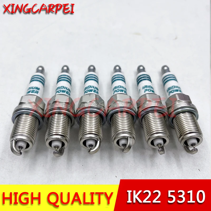 4 / 6pcs IK22 5310 Iridium Spark Plug fit for BMW for Audi for Chevy for Nissan for Volkswagen for Volvo Mitsubishi Daihatsu