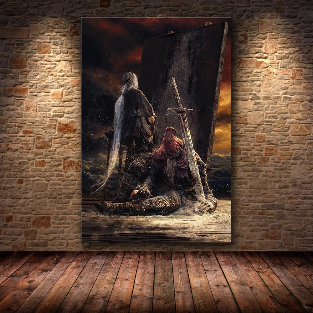 The Game Poster Decoration Painting of The Dark Souls 3 On HD Canvas Wall Art Posters And Prints For Living Room Home Decor