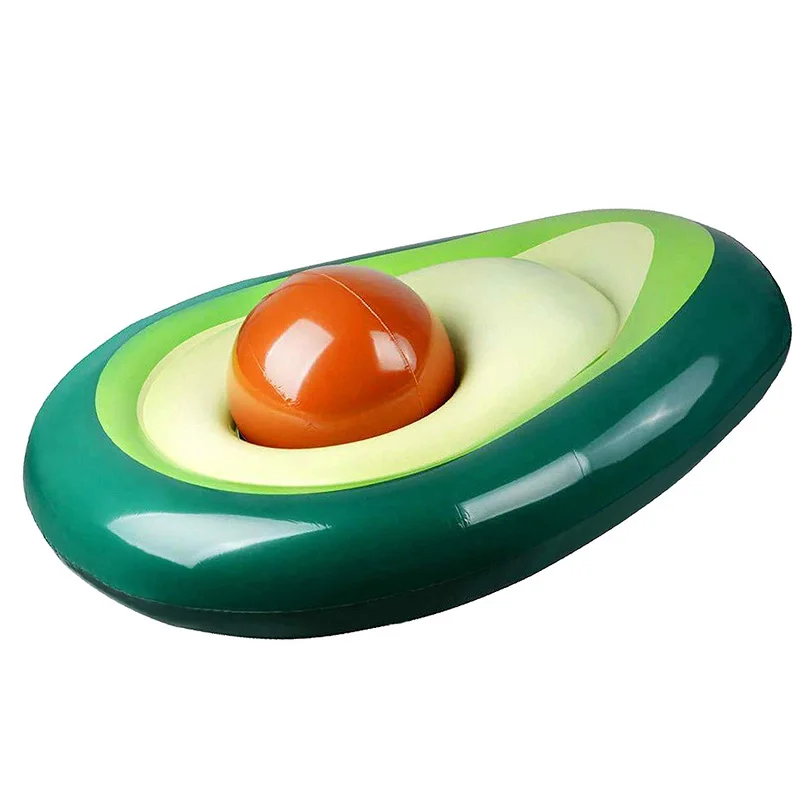 Inflatable Pool Float Avocado Inflatable Float Pool Swimming Ring Inflatable Pool Toys Adult Swim Circle Swim Buoy Boia piscina