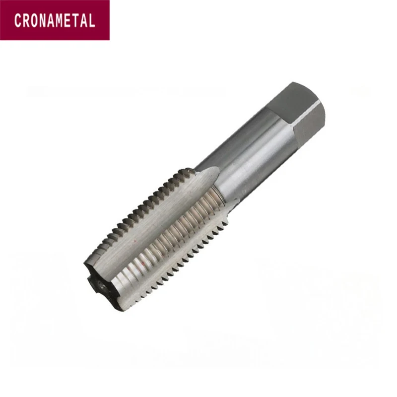 CRONAMETAL High Speed Steel Right Hand Tap Metric Thread Tools Cutting Straight Flute Taps M20 M22 M24 M27 M30 M33 M36 M39 M42