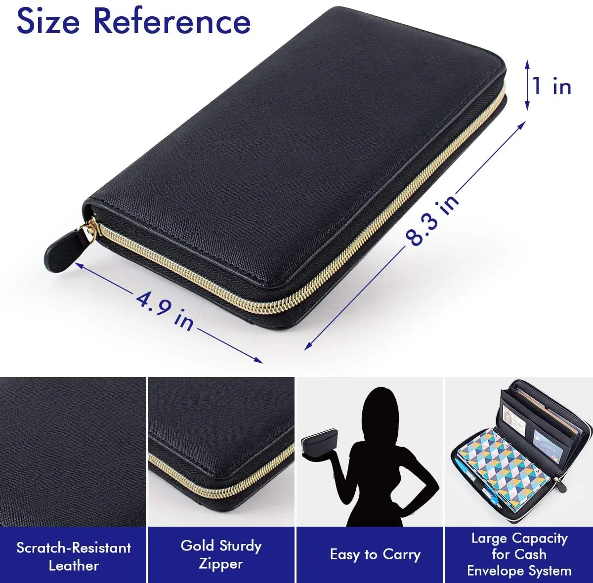 Cassa Budget busta portafoglio sistema Budget fogli buste raccoglitore Notebook per Budget e denaro per moda donna ragazze