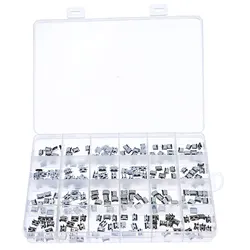 240Pcs/Box 24 Value Micro Usb 5Pin Jack Connector Socket Usb Connectors Set Kit For Moblie Phone And Mobile Power Bank