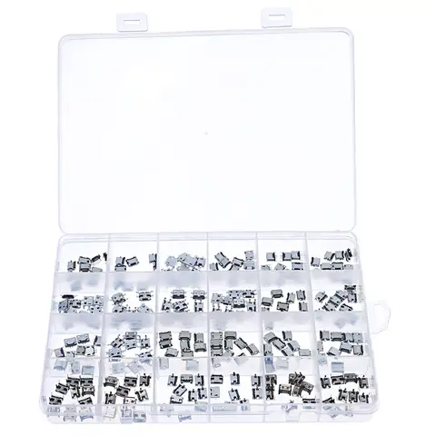 240 개/상자 24 값 마이크로 Usb 5Pin 잭 커넥터 소켓 Usb 커넥터 세트 키트 Moblie 전화 및 모바일 전원 은행