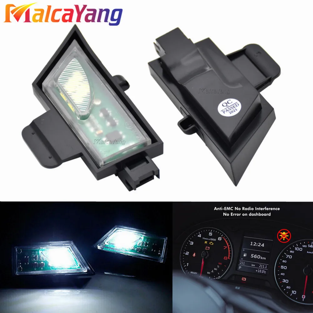 Car Styling White LED Under Side Mirror Puddle Lights For VW Golf 7 VII variant Sportsvan Touran II Car Side Under Mirror Lamps