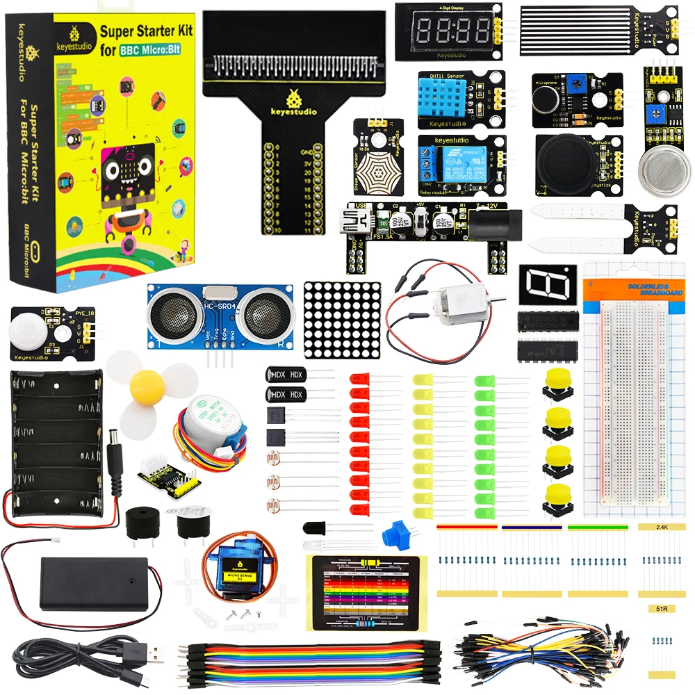 keyestudio-microbit-super-starter-kit-for-bbc-micro-bit-stem-electronic-programming-kit-for-kid-toys