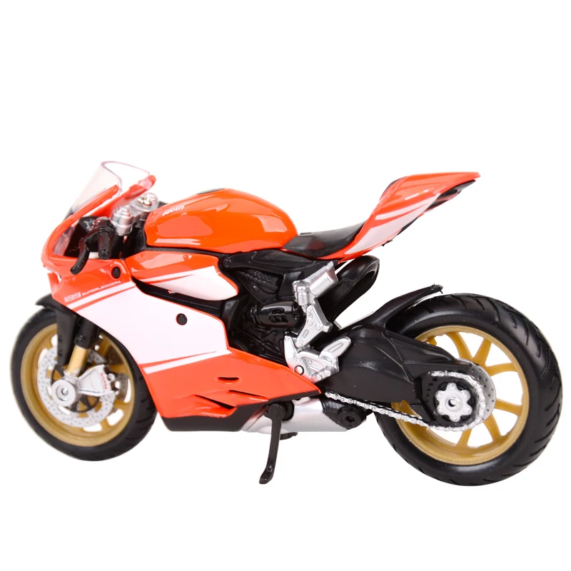 Maisto 1:18 Ducati 1199 Superleggera 2014 statik döküm araçları koleksiyon hobiler motosiklet Model oyuncaklar